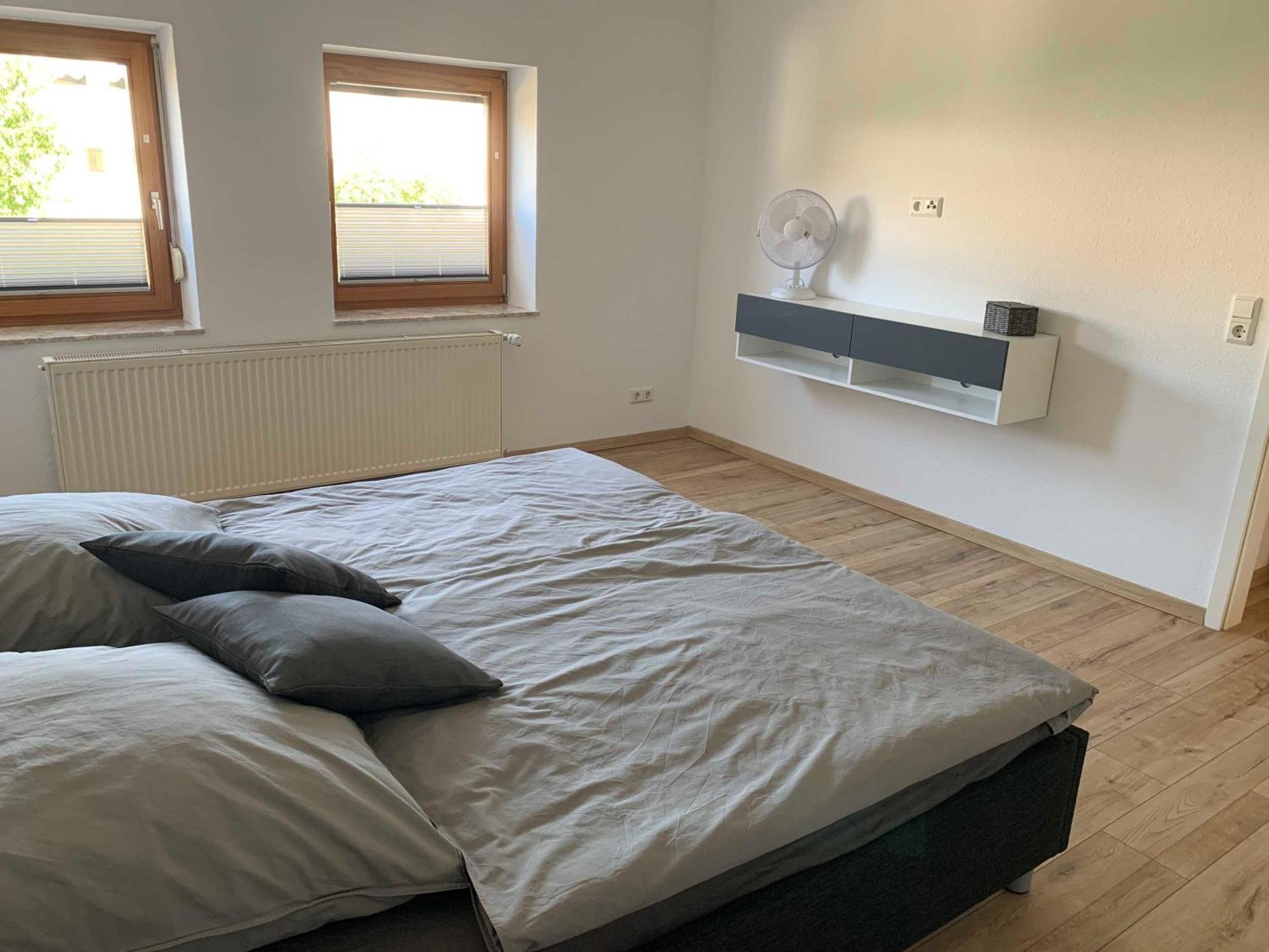 Ferienwohnung In Den Wiesen Albertshausen Bagian luar foto