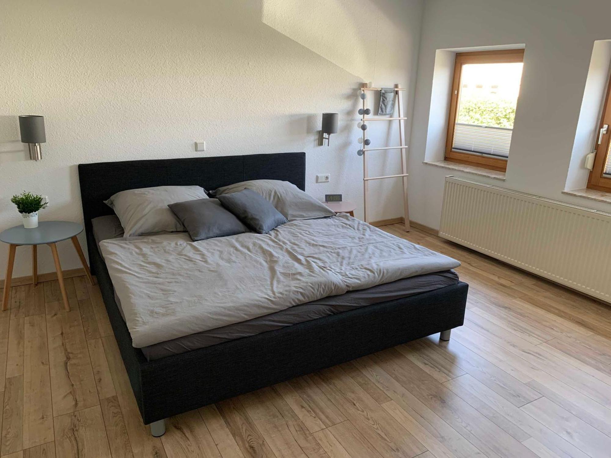 Ferienwohnung In Den Wiesen Albertshausen Bagian luar foto